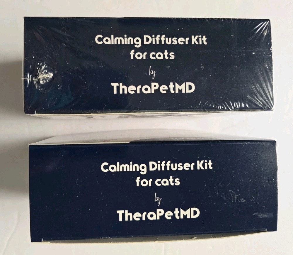 2 TheraPet MD Cat Calming Diffuser Pheromone Refill Kit Multi Anxiety Plug In