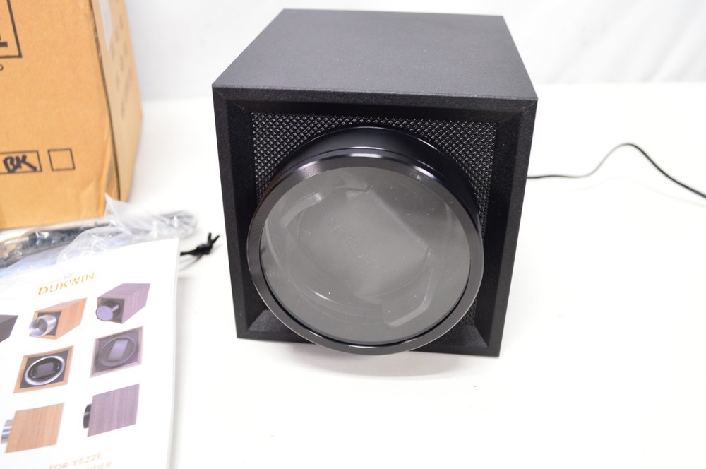 Dukwin YS22E Black Single Automatic Watch Winder