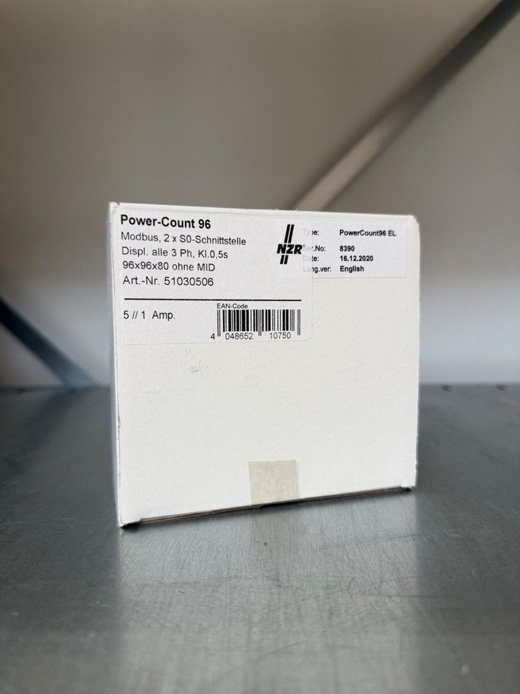NZR PowerCount 96 modbus energy meter