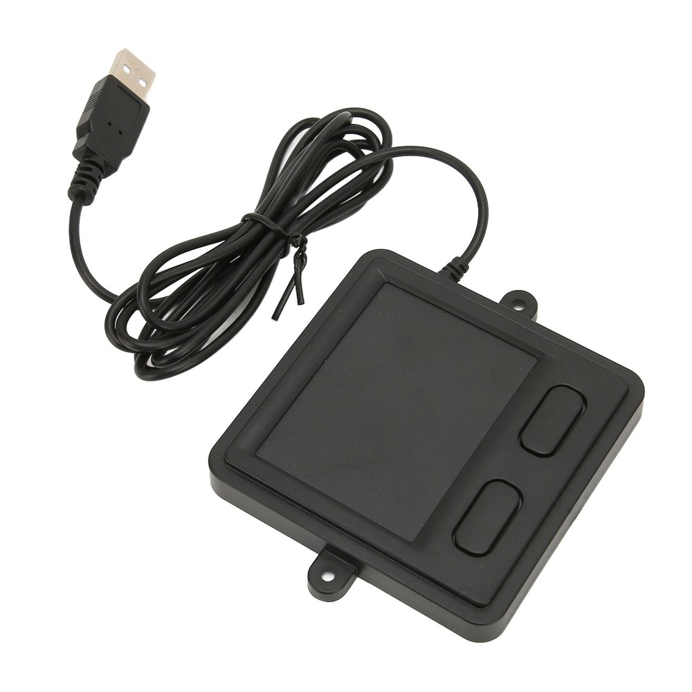 Wired USB Touchpad Multifunctional High Sensitivity 2 Button Design Black Portaˇ