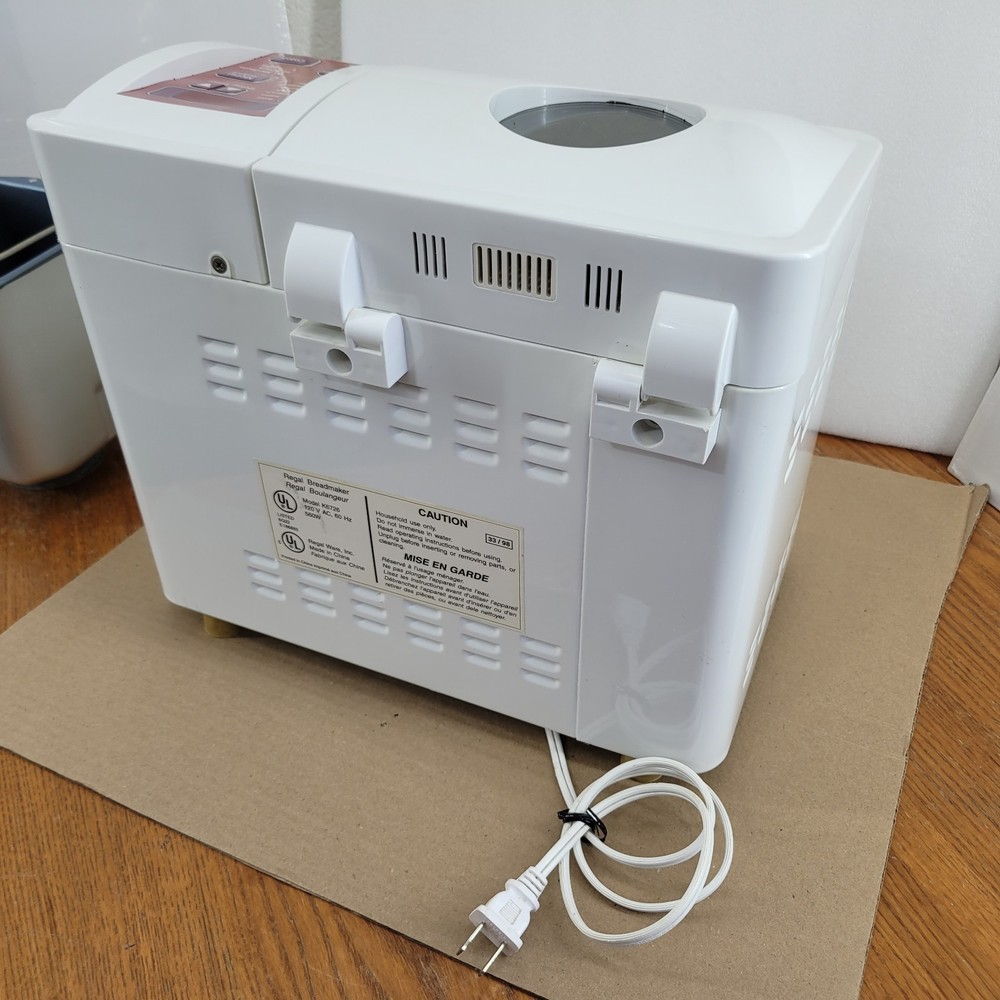 Regal K6726 Automatic Breadmaker Bread Machine