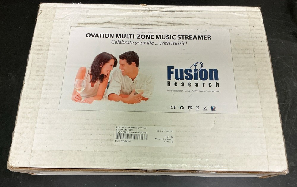Fusion Research Ovation Muti-Zone Music Streamer