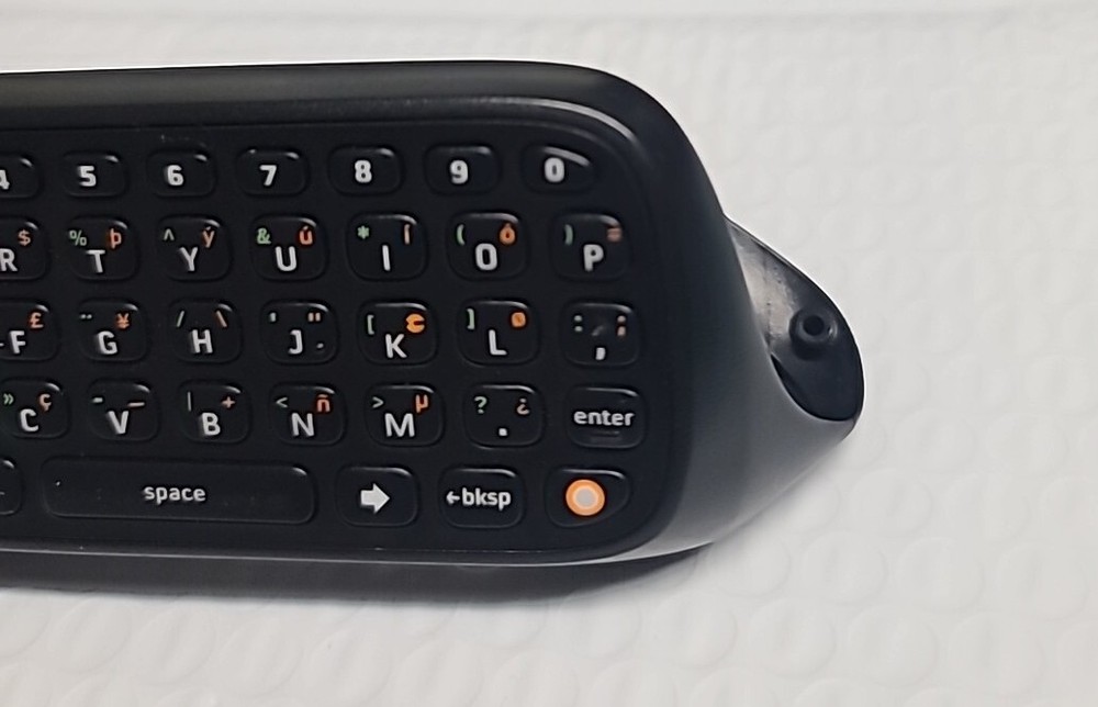 xbox 360 chatpad black