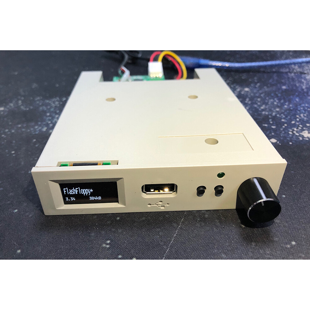 AT32F435 MCU USB SSD Floppy Drive Emulator SFRKC30.AT4.35 PCB w/ Rotary Encoder