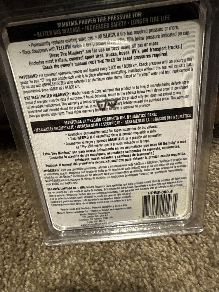 Tireminder Max Stealth 85/80