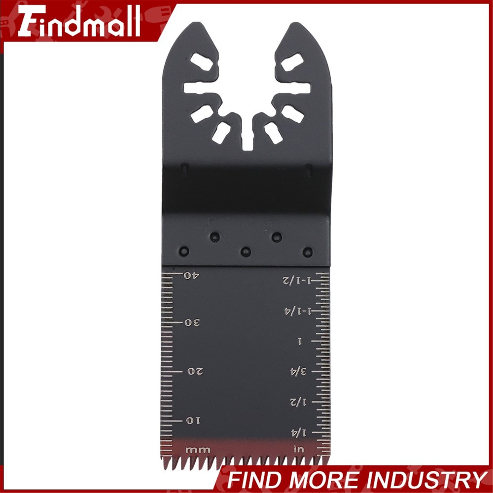 Findmall 30 PCS Universal Titanium Saw Blades Quick Release Multi Tool Kit