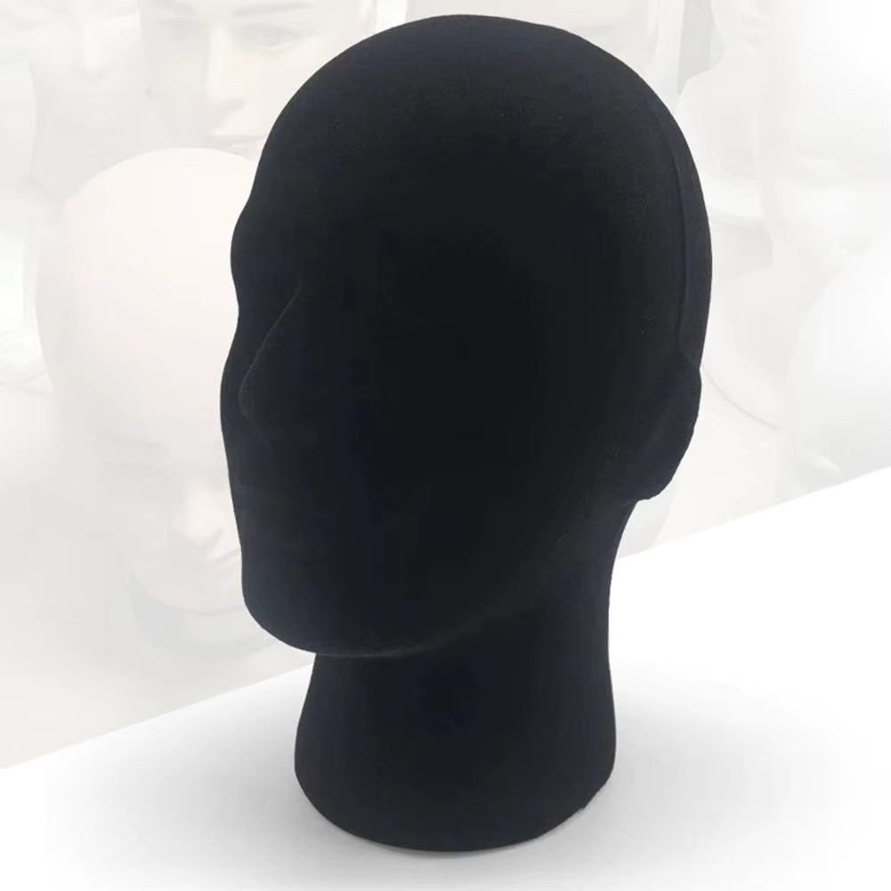1PC Male Foam Mannequin Head Model Hat CAP Wig Glasses Display Stand Rack Stable