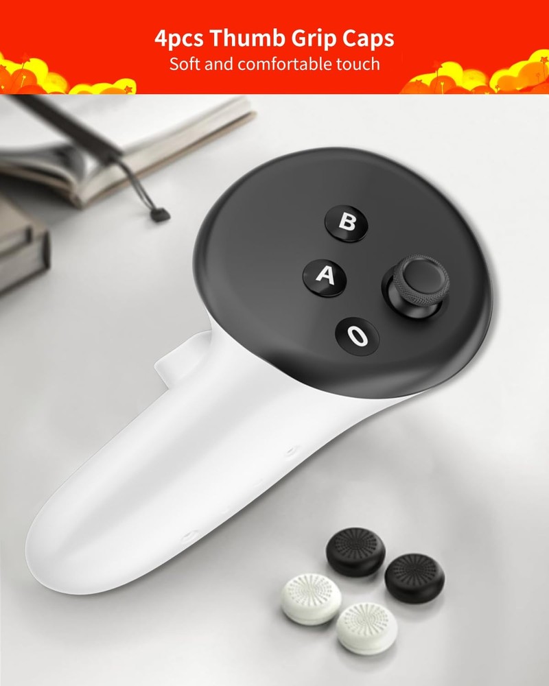 Joystick Replacement Kit for Meta Quest 3 Controller(13 in one), For Meta Quest