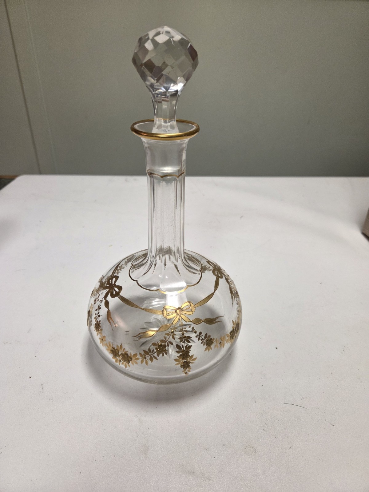 MOSER BOHEMIAN CRYSTAL DECANTER