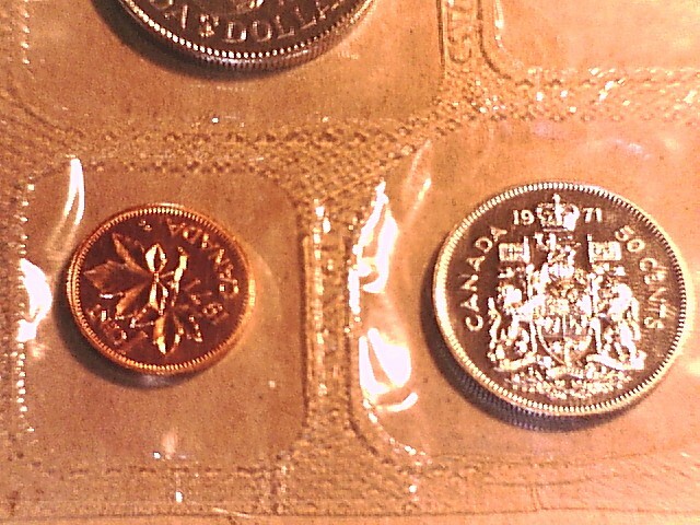 CANADA 1971 Mint coin set UNC