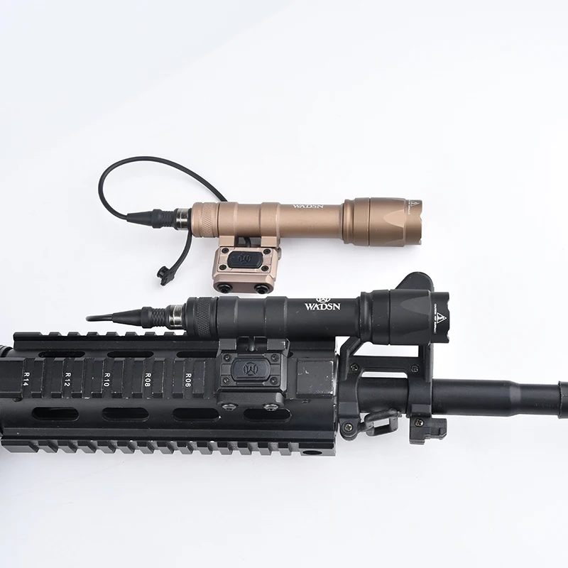 M600C Tactical Flashlight M300A WeaponLight Modbutton Offset Switch Fit 20mmRail