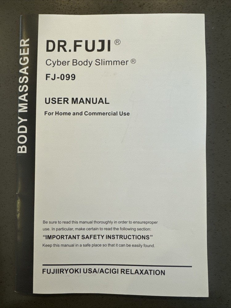 Dr Fuji Cyber Slim machine