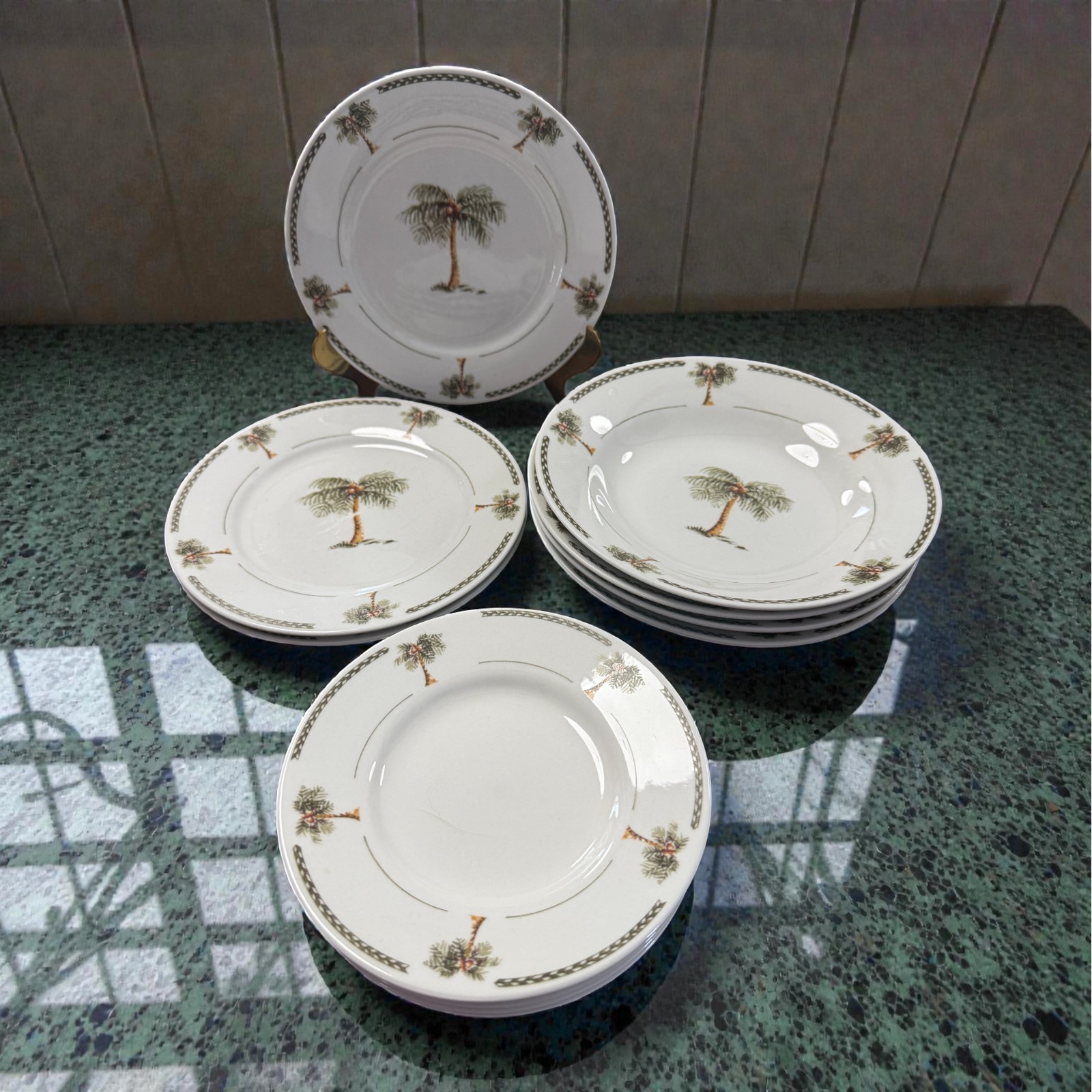 Discontinued Gibson Everyday 'Bahama' Pattern Dishes by Piece