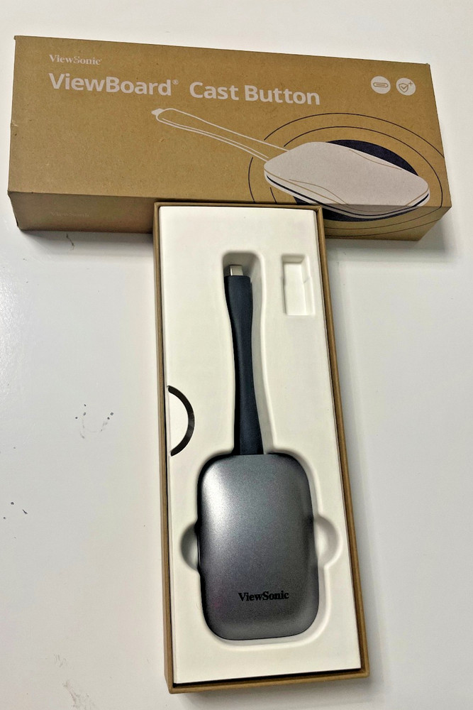 ViewSonic ViewBoard Cast Button for Wireless Display VB-WPS-001 NEW