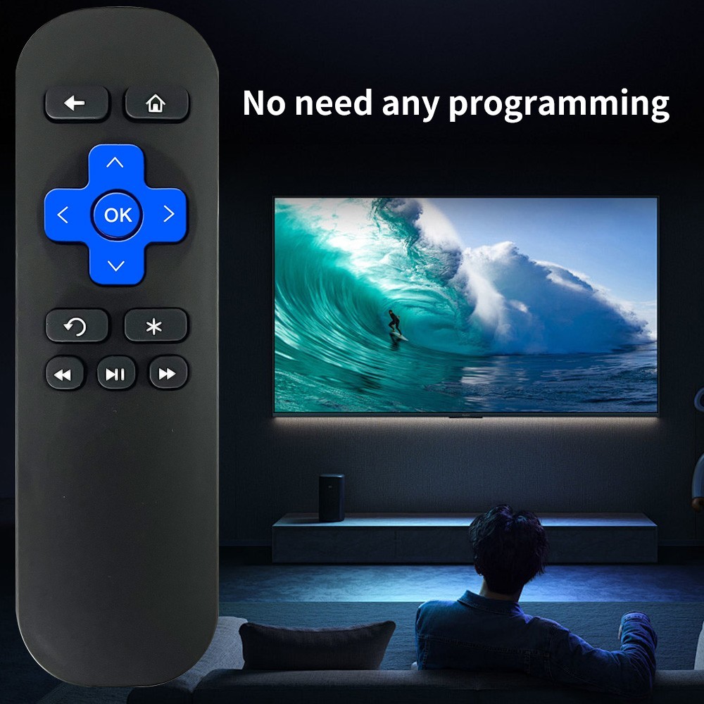 Replacement Remote Control for Roku Streaming Box express ROKU1