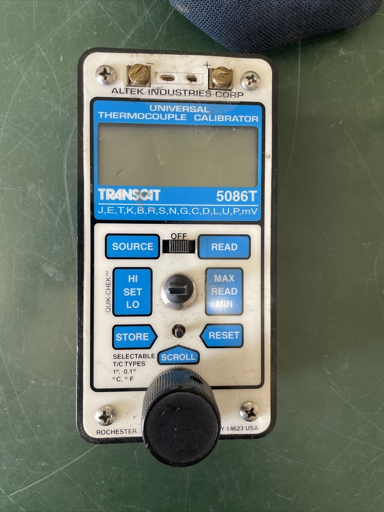 ALTEK TRANSCAT 5086T Universal Thermocouple CALIBRATOR