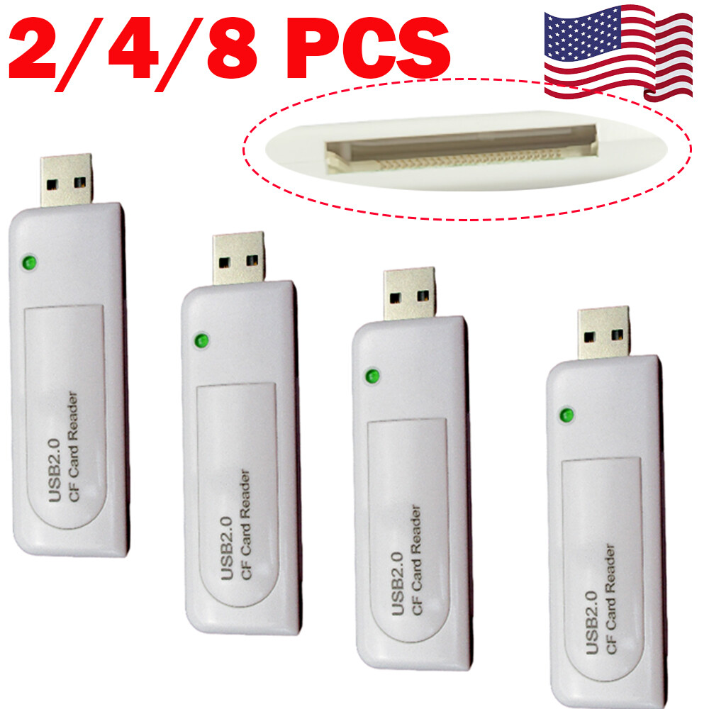 2/4/8X USB2.0 CF Compact Flash Memory Card Reader for CNC Machine Tools NEW