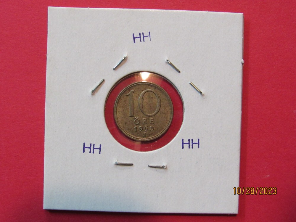 1950 T-S "10 ORE" !!! OFF CENTER ERROR !!!!