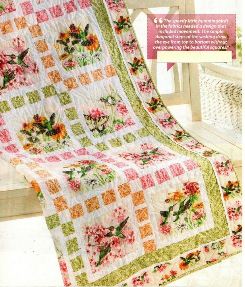 Pathway To My Garden Quilt Pattern Pieced SH