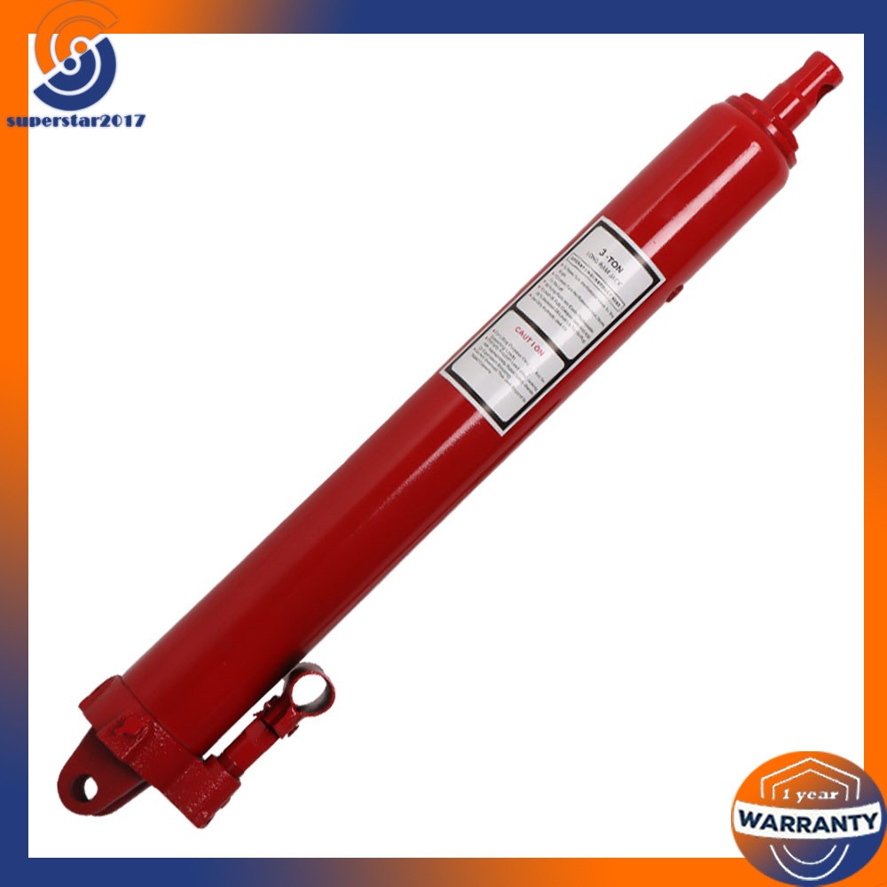 3 Ton Long Manual Hydraulic Jack Single Pump Engine Lift Cherry Picker