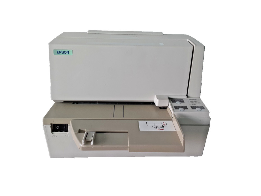 Epson TM-U590 M128B 9-Pin Serial Impact Dot Matrix POS Slip Printer - UNTESTED