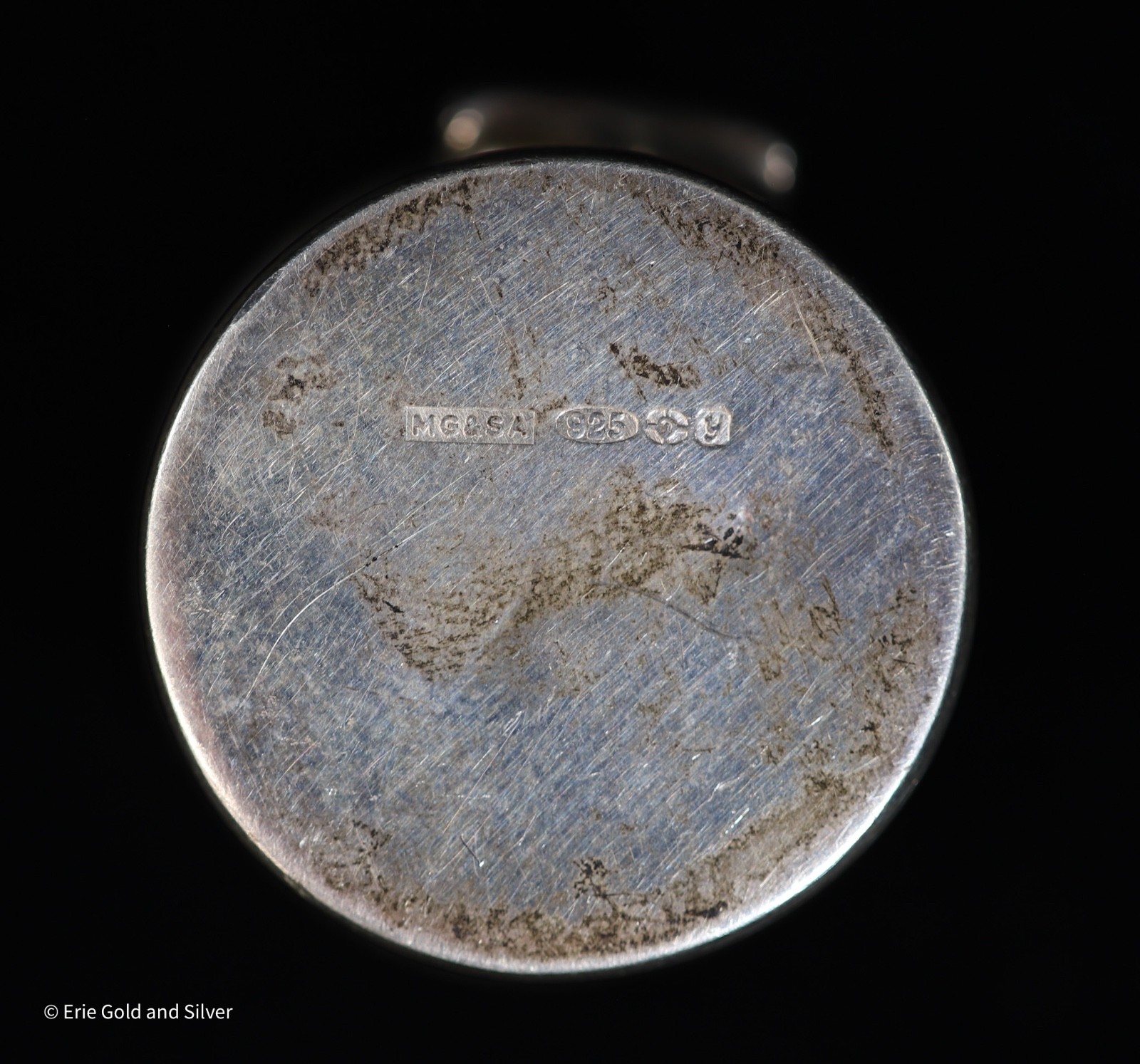 Martin Gerald & Sid Adler Sterling Silver MOP Pill Trinket Box