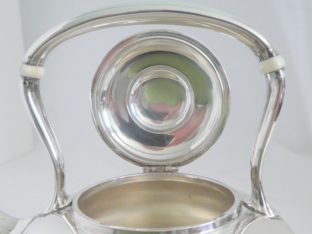 TIFFANY CO Silver Soldered Tea Pot 190 MAKERS 8999 DOUBLE 1.5 Pints