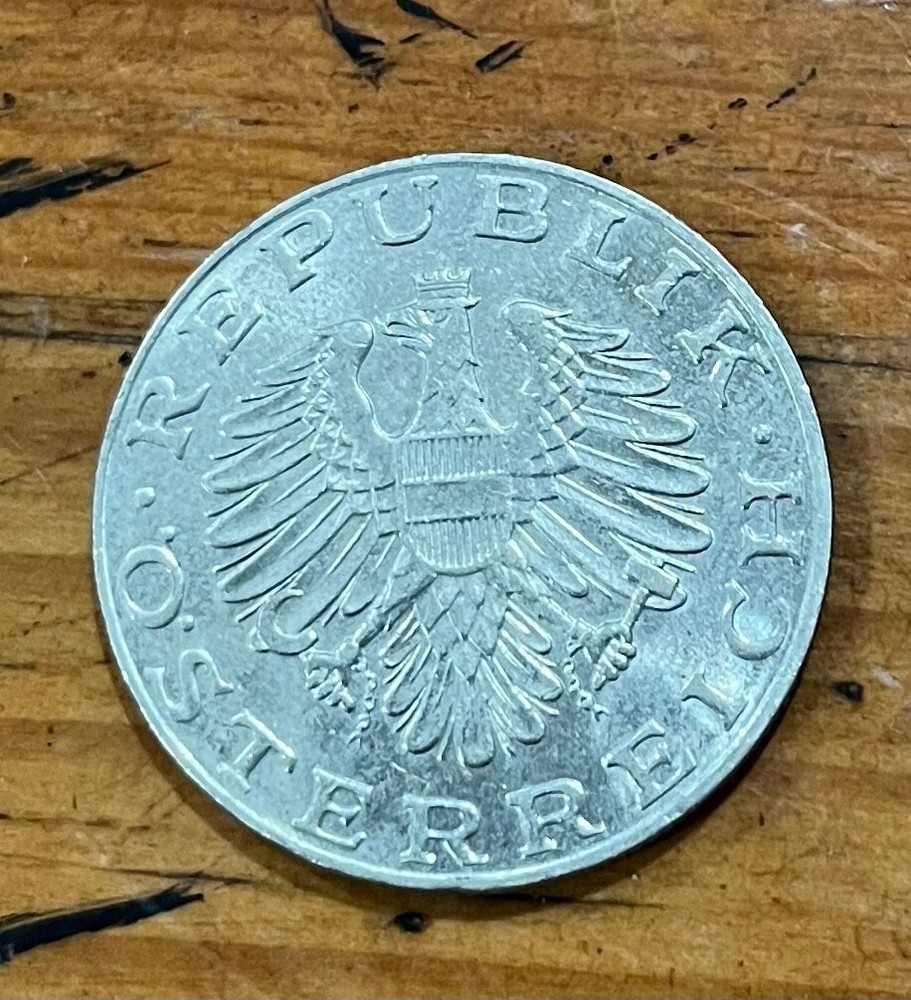 1991 Austria 10 Schilling coin