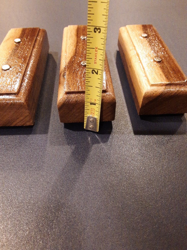KNIFE DISPLAY STANDS, BLACK WALNUT