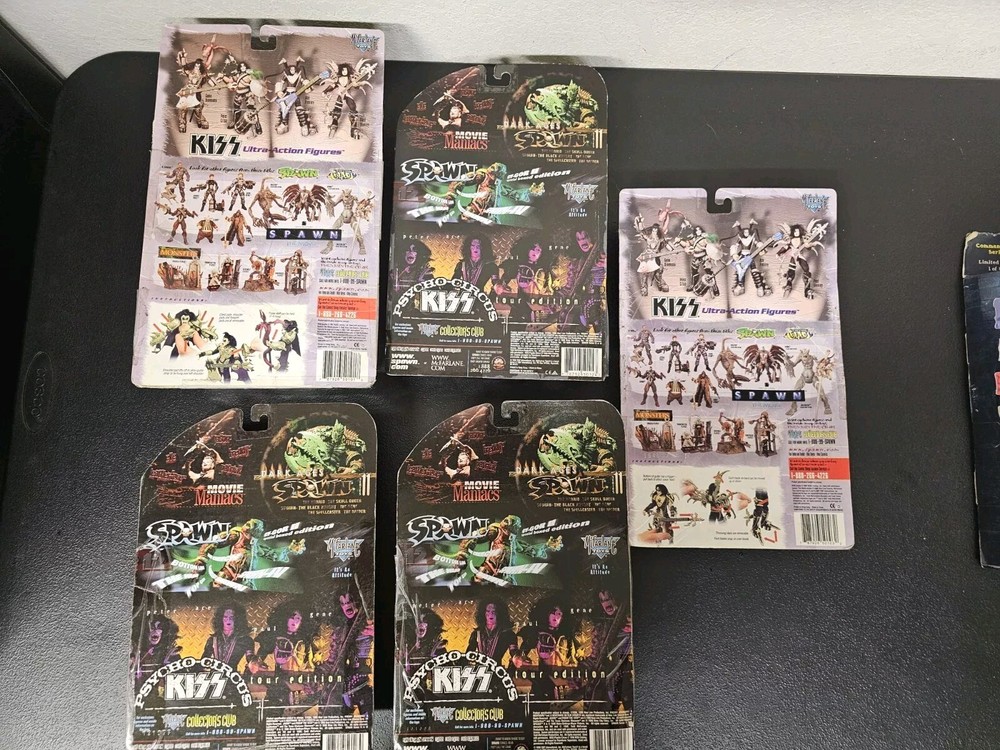 Kiss Psycho Circus Action Figures Bundle