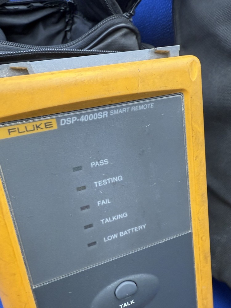 Fluke DSP-4000 Cable Analyzer 4000SR Kit