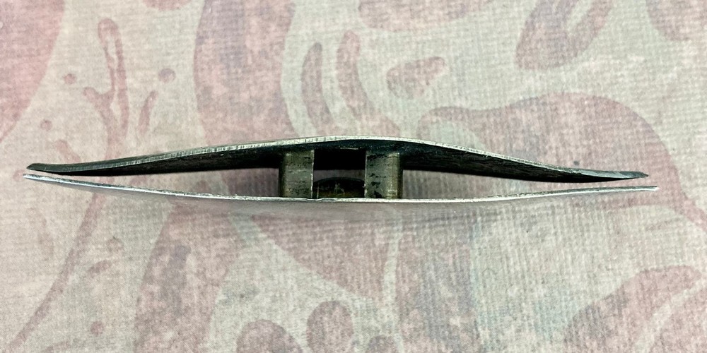 Webster Sterling Tatting Shuttle Leaf/Scroll Design, Antique