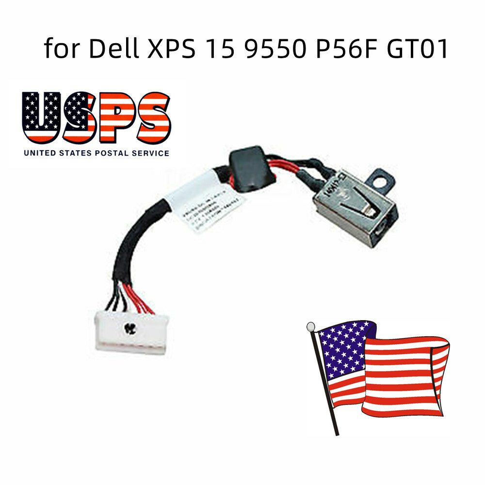 DC Power Jack Charging Port For Dell XPS 15 7590 9530 9570 9550 DC30100X200 New