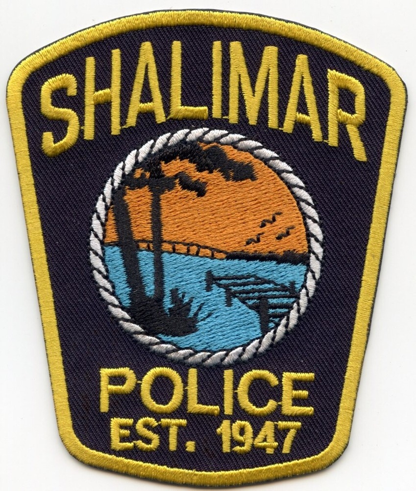 SHALIMAR FLORIDA POLICE PATCH