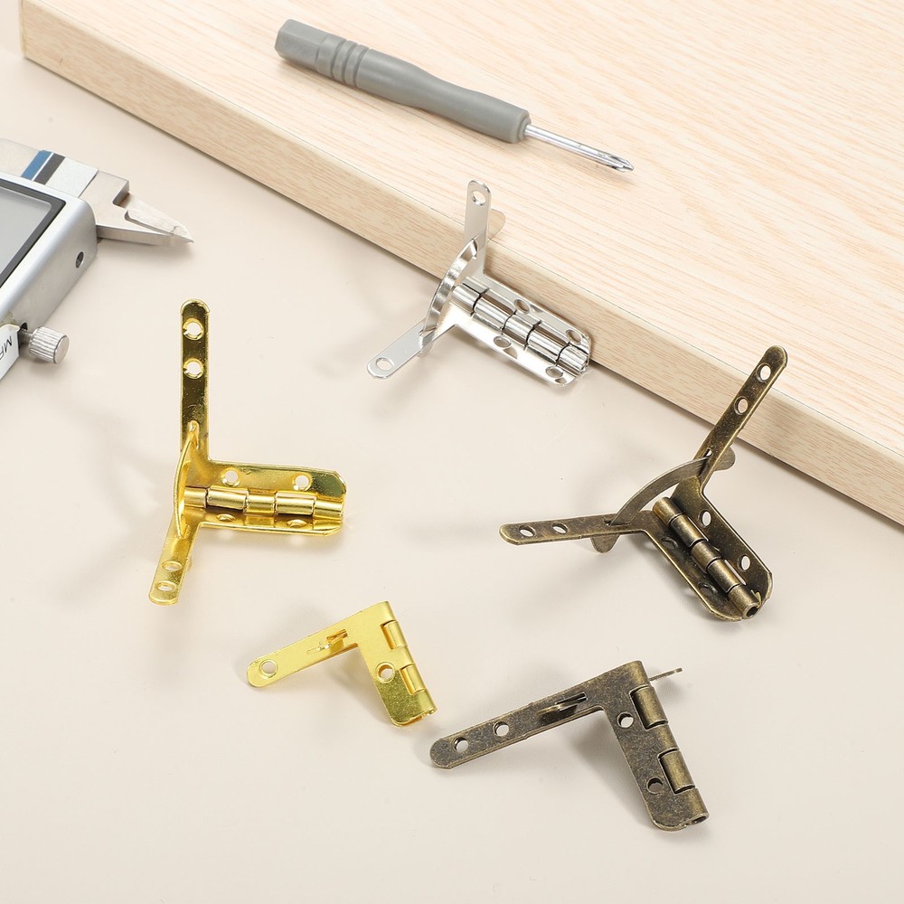 10pcs snap hinge 30x32mm nickel silver for boxes