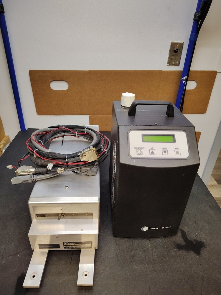 DPSS Lasers Model 3501 Laser Head With Thermotek Solid St. Recirculating Chiller