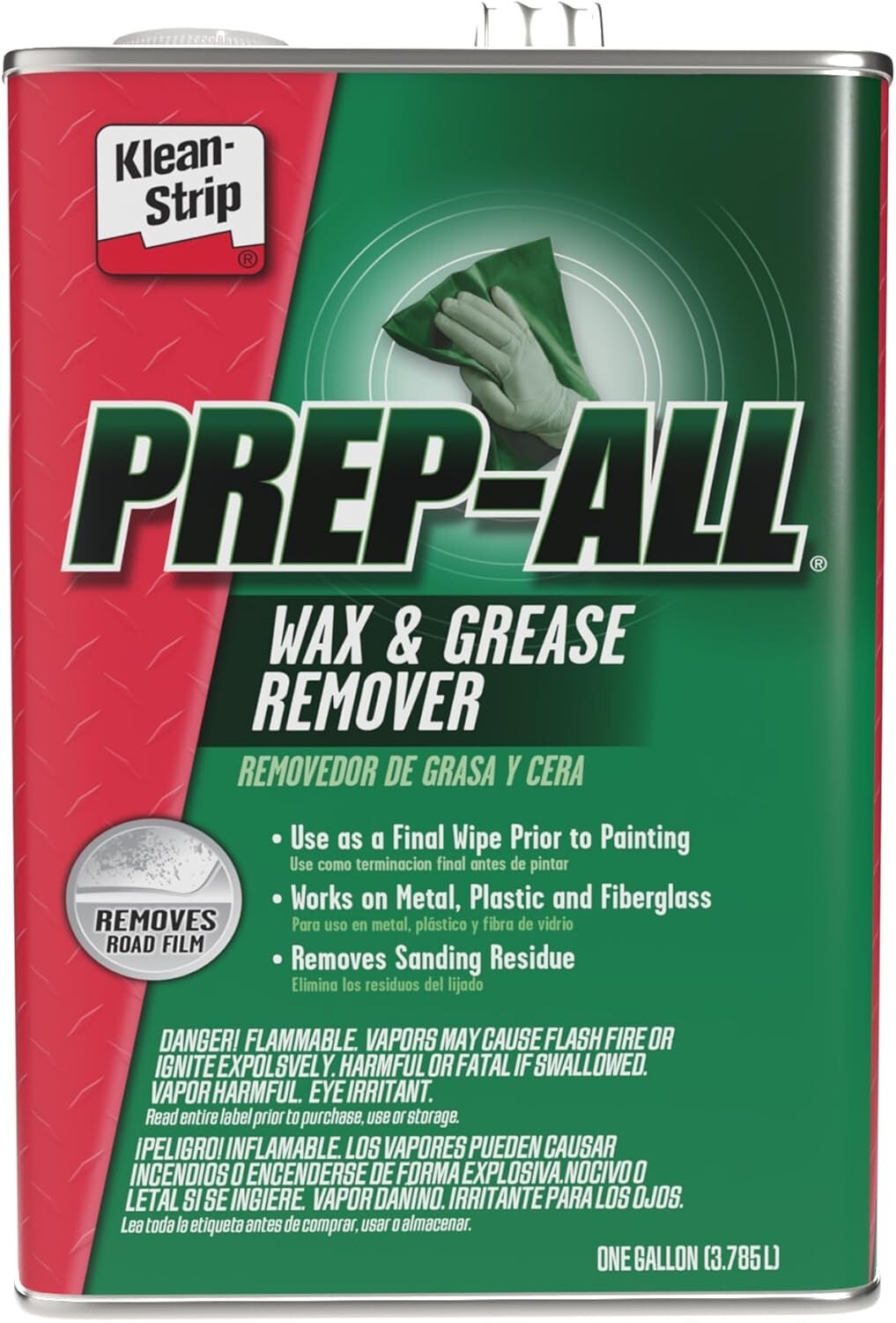 Klean-Strip GSW362, Prep-All Wax and Grease, 1-Gallon
