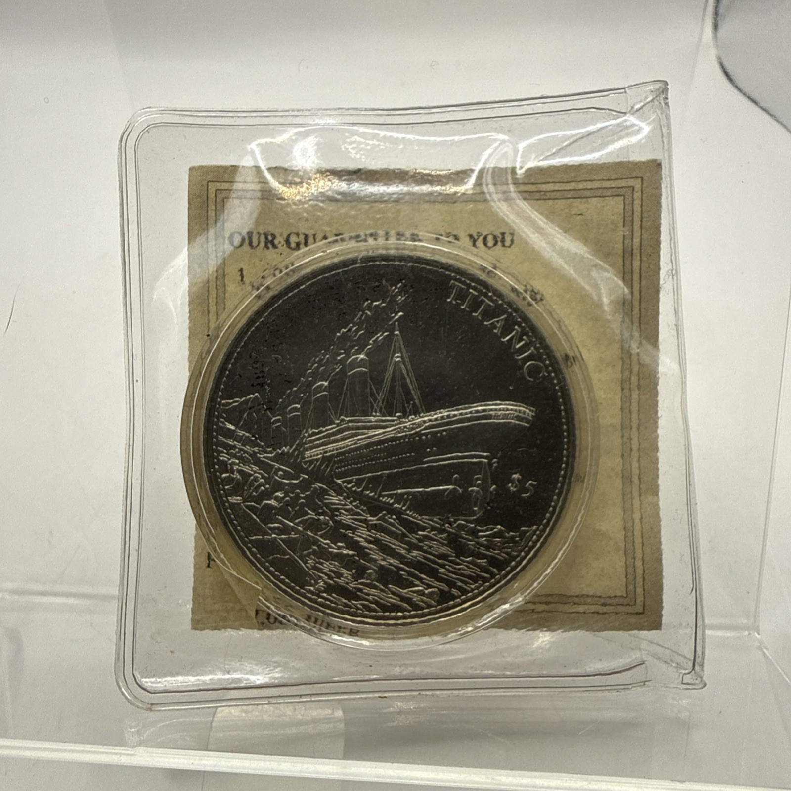 2000 REPUBLIC OF LIBERIA 5 DOLLARS Legends Of The Oceans Titanic 14658 American