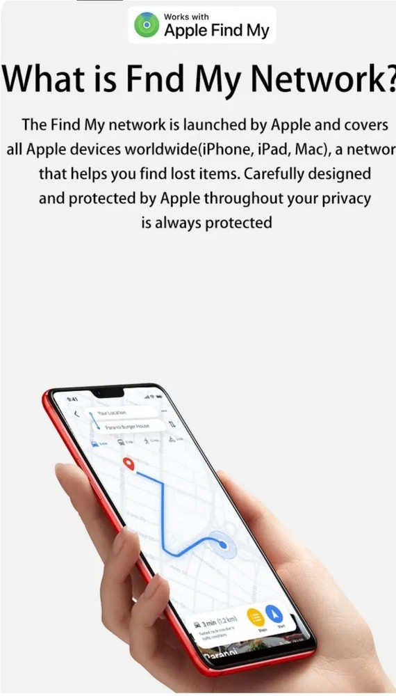 Mini GPS car Tracker iPhone Vehicle Bike Pets Tracking Device Wireless White