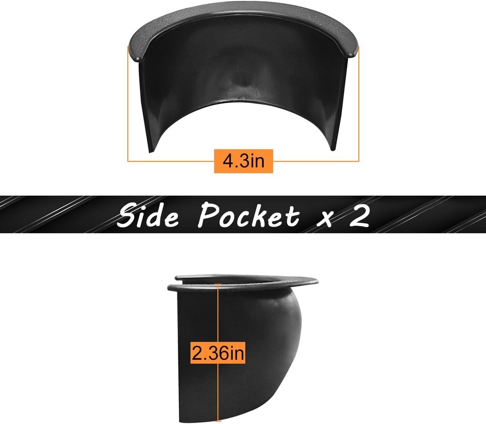 Pool Table Pocket Liners 6 Pc Billiards 6 Pc, Black