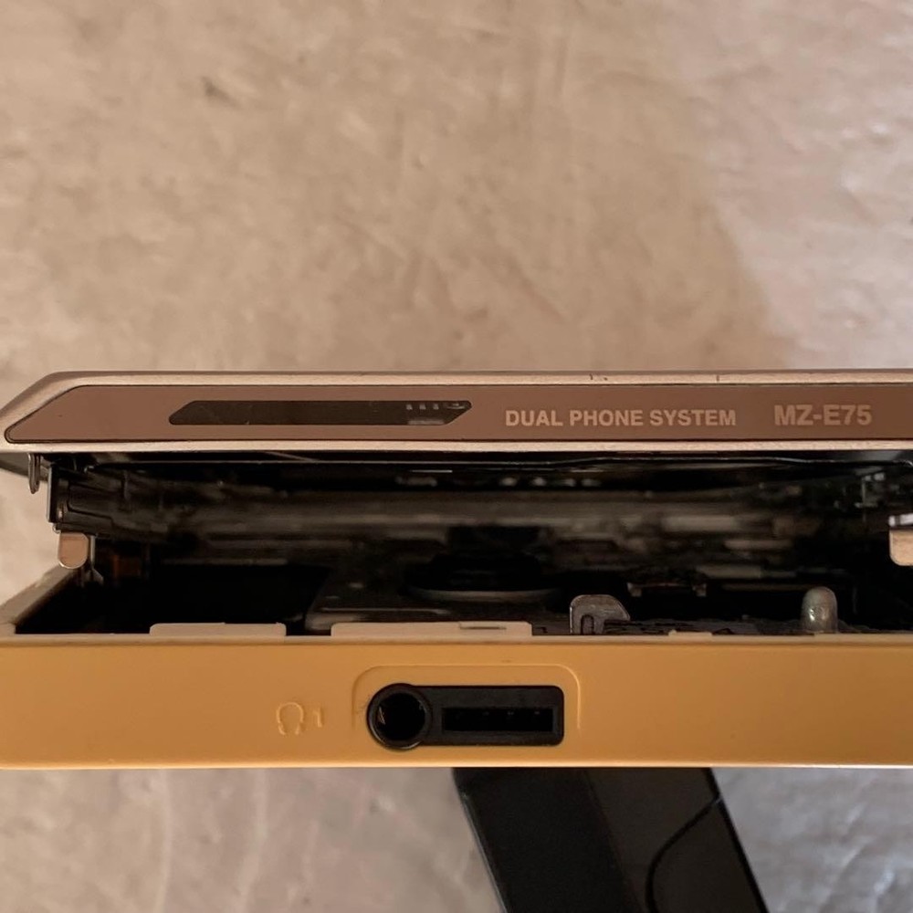 Sony MZ-E75 MD Walkman Operation confirmed