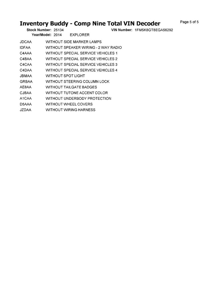 Used Infotainment Display fits: 2014 Ford Explorer Front display 8`` screen ID D
