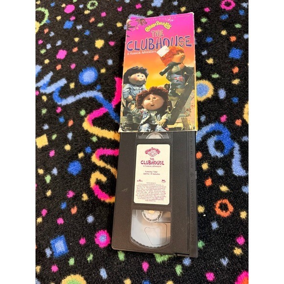 The cabbage patch clubhouse vhs