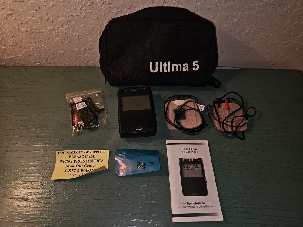 Ultima Five Digital TENS Unit Pain Management Device-New