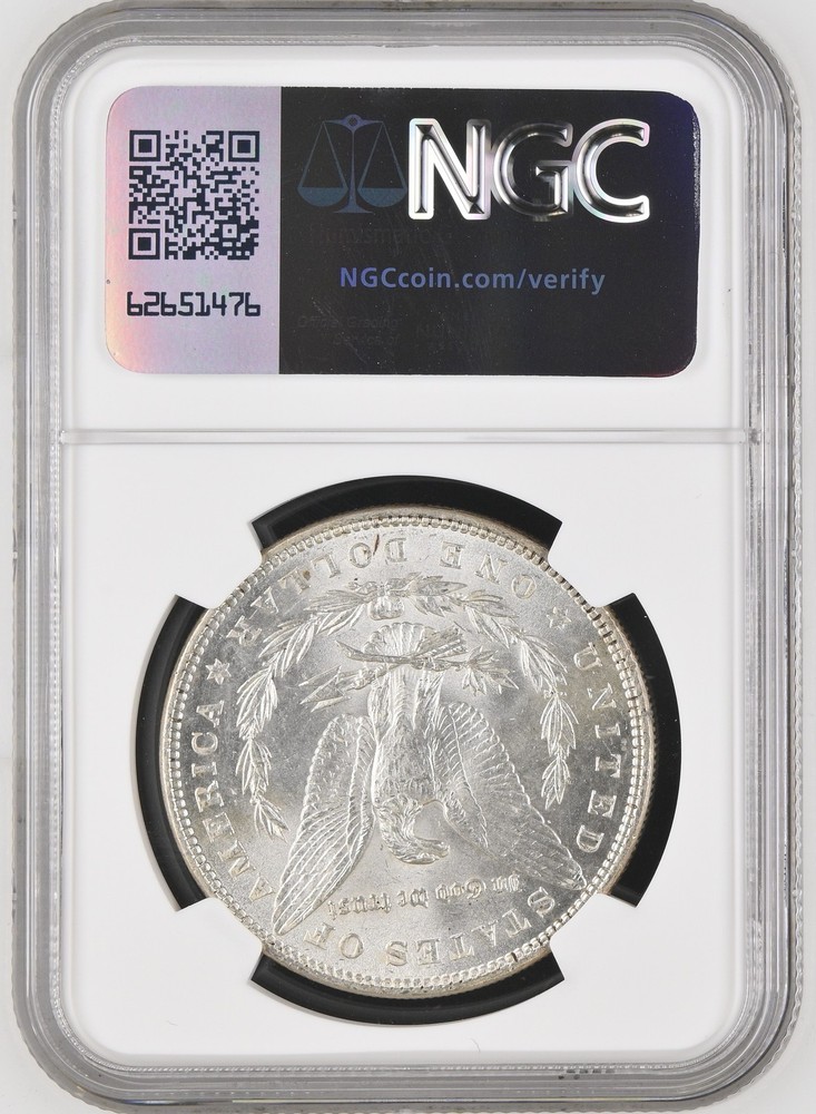 1885 Morgan Silver Dollar NGC MS-64