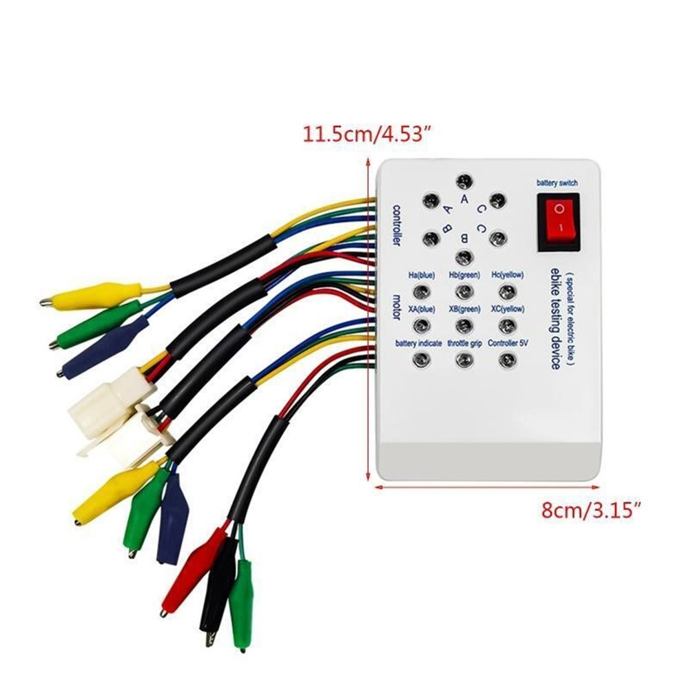 Plastic Universal Electric Vehicle Brushless Motor Tester Module Detector Part