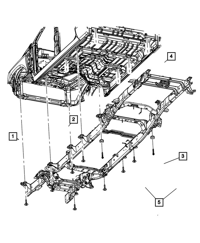 Genuine Mopar Hex Flange Head Screw 6509459AA
