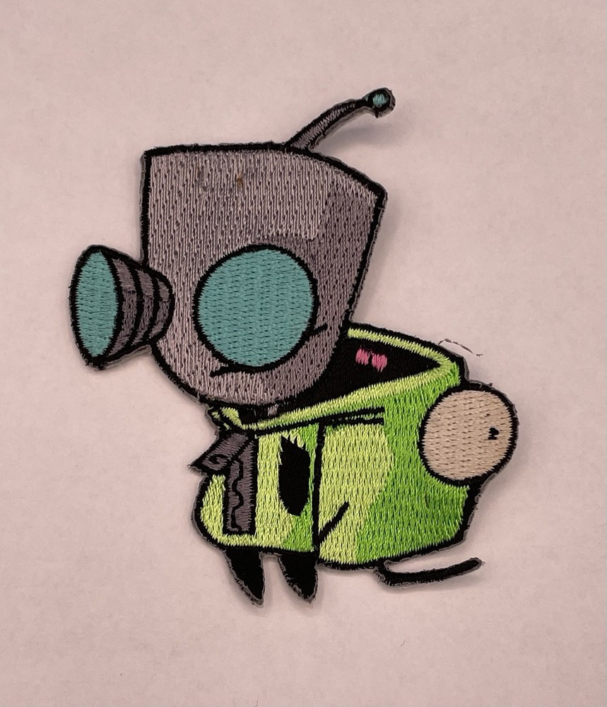 Invader Zim & Gir Embroidered Patch