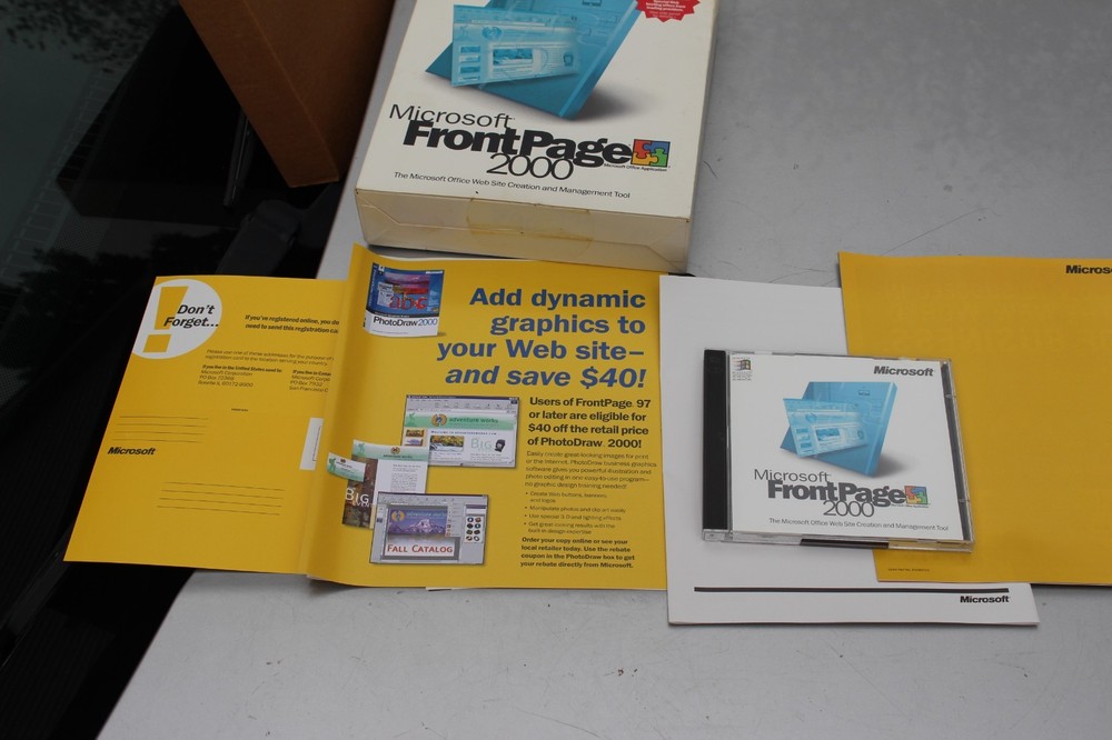 Vintage Microsoft Visual C++ 6.0 Professional Edition (1999) – CD-ROM for Window