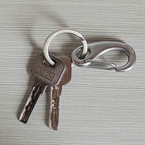 4 Pack Stainless Snap Hook, 220 lbs Spring Snap Hook Clip, 2 Inch Heavy Duty
